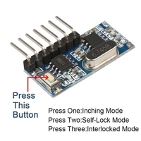 Module de réception sans fil de haute qualité RX480E-4 3.3-5V 433MHz, protocole Zigbee, interface RS485, alimentation USB, décodage sans plomb