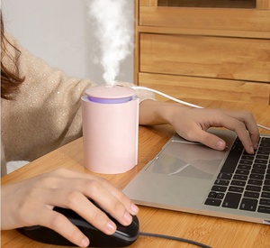 Humidificador Inteligente con Luz Nocturna LED Romántica, Difusor <span class=keywords><strong>de</strong></span> Aromaterapia USB, Purificador <span class=keywords><strong>de</strong></span> Aire para Coche, Pulverizador <span class=keywords><strong>de</strong></span> Aromaterapia con Iones Negativos - Product Image 3