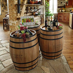 Armoire de présentation pour bouteilles de <span class=keywords><strong>vin</strong></span> en bois de chêne vintage, meuble de salon en bois massif thermostaté pour usage domestique - Product Image 3