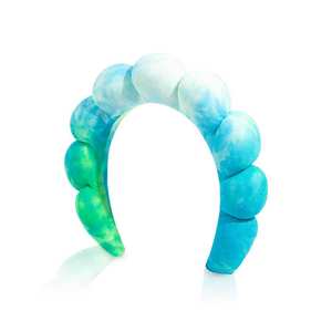 Logo personnalisé Nuage Éponge Spa Bandeaux Antidérapant Puffy Chapeaux Avec Bracelet Rose Maquillage Bandeau Ensemble Accessoires De Cheveux - Product Image 6