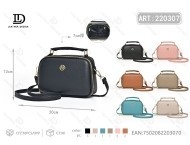 Borsa a Tracolla Quadrata da Donna con Cinghia Singola 20 x 11 Cm in Microfibra Pelle Sintetica con Chiusura a Zip per Uso Quotidiano - Product Image 1