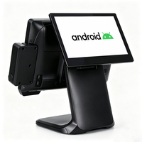 ST9800 15.6 İnç Android 13/14 Restoran MSR Dokunmatik Ekranlı POS Terminali, Kafe ve Hayvan Kliniği için POS Makinesi Tedarikçisi