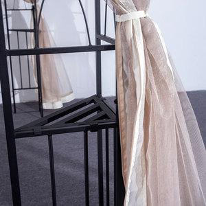 MIA exterior impermeable marco de acero pabellón jardín patio trasero Hardtop hierro <span class=keywords><strong>3x3</strong></span> <span class=keywords><strong>Gazebo</strong></span> mosquitera cortina a prueba de viento - Product Image 5