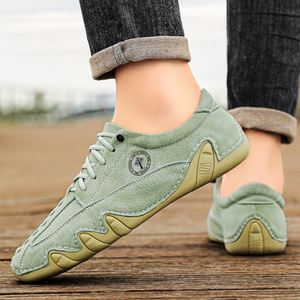 Nouvelles chaussures en cuir décontractées à enfiler, grandes tailles, très tendance - Product Image 2