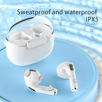 Écouteurs sans fil TWS Casque Mini In-Ear Design avec indicateur de batterie LED pour Huawei Android Apple iPhone Earbuds