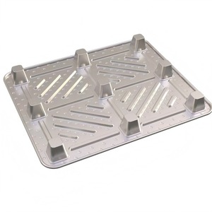 Customized Warehouse Heavy Duty Iron Steel <strong>Pallets</strong> For Sale Storage Use - Product Image 5