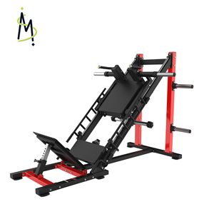 Đa chức năng tấm nạp 2 trong 1 chân Báo Chí hack Squat máy cho phòng tập thể dục sử dụng thiết bị tập thể dục búa sức mạnh 220*147*148cm - Product Image 1