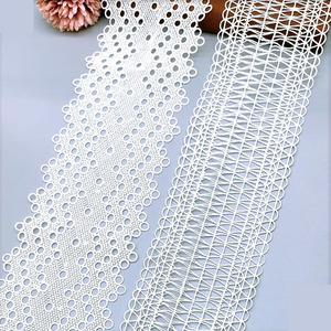 Custom High-Grade Chiffon Kant Trim Voor Diy Kleding Bruids Ondergoed Beddengoed Borduurwerk Kant - Product Image 4