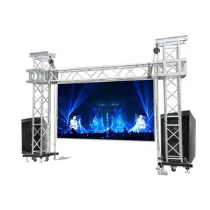 Tiang Gawang Profesional Aluminium Dj Booth Truss untuk Pertunjukan Konser Langsung