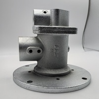 Pièces moulées en fonte pour pompes à eau/vannes/hélices/pièces de machines, en acier inoxydable et en fonte ductile, avec usinage CNC