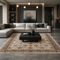 Tapis lavable à imprimé floral, tapis à poils ras doux pour salon, chambre à coucher, salle à manger, décoration intérieure