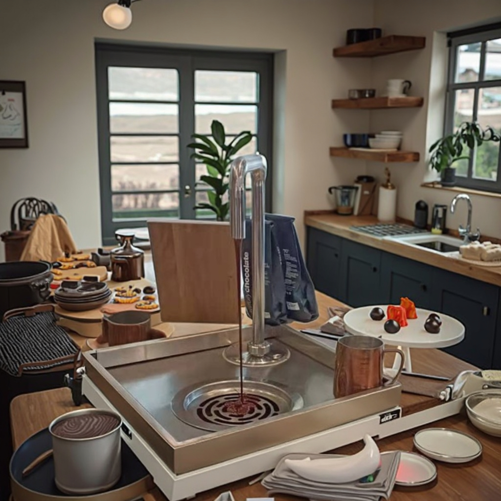 chocolate wheel tempering machine