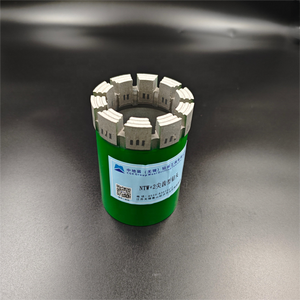 NTW & HTW掘削装置用の効率改善を備えたPサイズの耐久性のあるダイヤモンドドリルビット炭素鋼鍛造コア新品 - Product Image 5