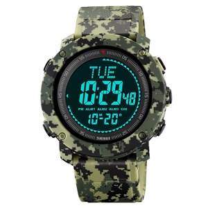 Relojes SKMEI 2095 con Alarma, Cronógrafo, Zona Horaria Mundial, Reloj Deportivo Digital para Hombre, Resistente al Agua, con Brújula - Product Image 4