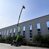 Listo para enviar: Elevador de plataforma articulada eléctrico autopropulsado de 12m, 14m, 16m, 18m, 20m, 22m, tipo cesta elevadora, en stock.