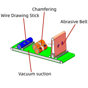 Laser-cut oxide rộng-band chà nhám, đánh bóng, và deburring máy - Product Image 3