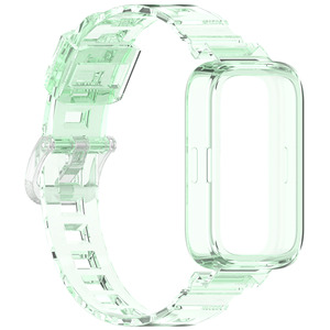 Correa de <span class=keywords><strong>reloj</strong></span> transparente de lujo, funda de pulsera de <span class=keywords><strong>reloj</strong></span> inteligente con correa de TPU suave deportiva transparente para <span class=keywords><strong>Xiaomi</strong></span> <span class=keywords><strong>Mi</strong></span> <span class=keywords><strong>Band</strong></span> 9 Active Cover - Product Image 2
