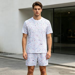 200gsm Men's <b>Sets</b>,Sporty 100% Polyester Breathable <b>Knitted</b> mesh <b>sets</b> for men,Summer Wear Sports Fitness Basketball Suit <b>Set</b> - Product Image 2