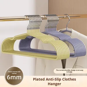 Dày Kích Thước Lớn Dành Cho Người Lớn Kim Loại Móc Bóng Móc Sử Dụng Nhà Không-Trượt Vai Bảo Vệ Quần Áo Móc - Product Image 5