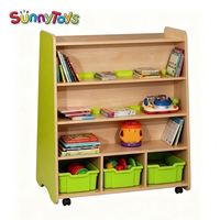 Étagère de rangement pour jouets, idéale pour les nouveaux meubles de bonne qualité pour les écoles maternelles