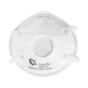 Masker Wajah Sekali Pakai KN95 Anti Debu dan Partikel dengan Katup Ekshalasi <span class=keywords><strong>Respirator</strong></span> & Masker Grosir - Product Image 3