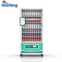 Máquina Expendedora Combinada de Bebidas Frías y Snacks para Exteriores, 24 Horas, con Pantalla Táctil y Pago por QR, Venta al Por Mayor