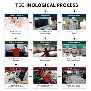 <span class=keywords><strong>Polo</strong></span> da Uomo di Alta Qualità con Stampa <span class=keywords><strong>Jacquard</strong></span> Iron Bull, Mezza Zip Senza Cuciture, per Uso Casual, Business e Quotidiano - Product Image 6