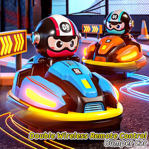 MILI 2 Players Battle <strong>Bumper</strong> <strong>Car</strong> Kids High Speed Radio Control <strong>Car</strong> Remote Control Racing Cartoon <strong>RC</strong> <strong>Bumper</strong> <strong>Car</strong> With Spray - Product Image 2