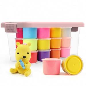 DIY Super Light Eco-Friendly Non-Toxic Plasticine 24/36/48 Polymer Air Dry <b>Clay</b> Kids Educational Playdough Slime <b>Modeling</b> Toys - Product Image 1