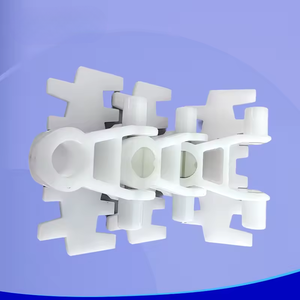 Nueva venta directa de fábrica 80 cadena transportadora flexible de plástico para planta de fabricación de la industria alimentaria 20 m/min velocidad 1 año de garantía - Product Image 2