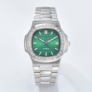 Reloj de Cuarzo de Alta Gama para Hombre 8225, Esfera Grande con Escala 3D, Resistente al Agua, Reloj de Pulsera Ejecutivo con Correa de Cuero de Calidad - Product Image 4