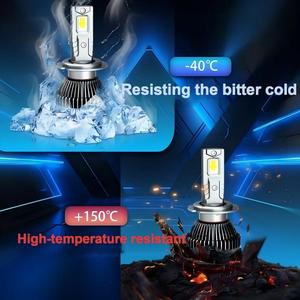 Luxfighter Faros LED de 100W 8000lm IP65 a Prueba de Agua para A4/A1 Chevrolet, Compatibilidad Universal con Bombillas H1/H4/H7/H11, DC11-16V - Product Image 5