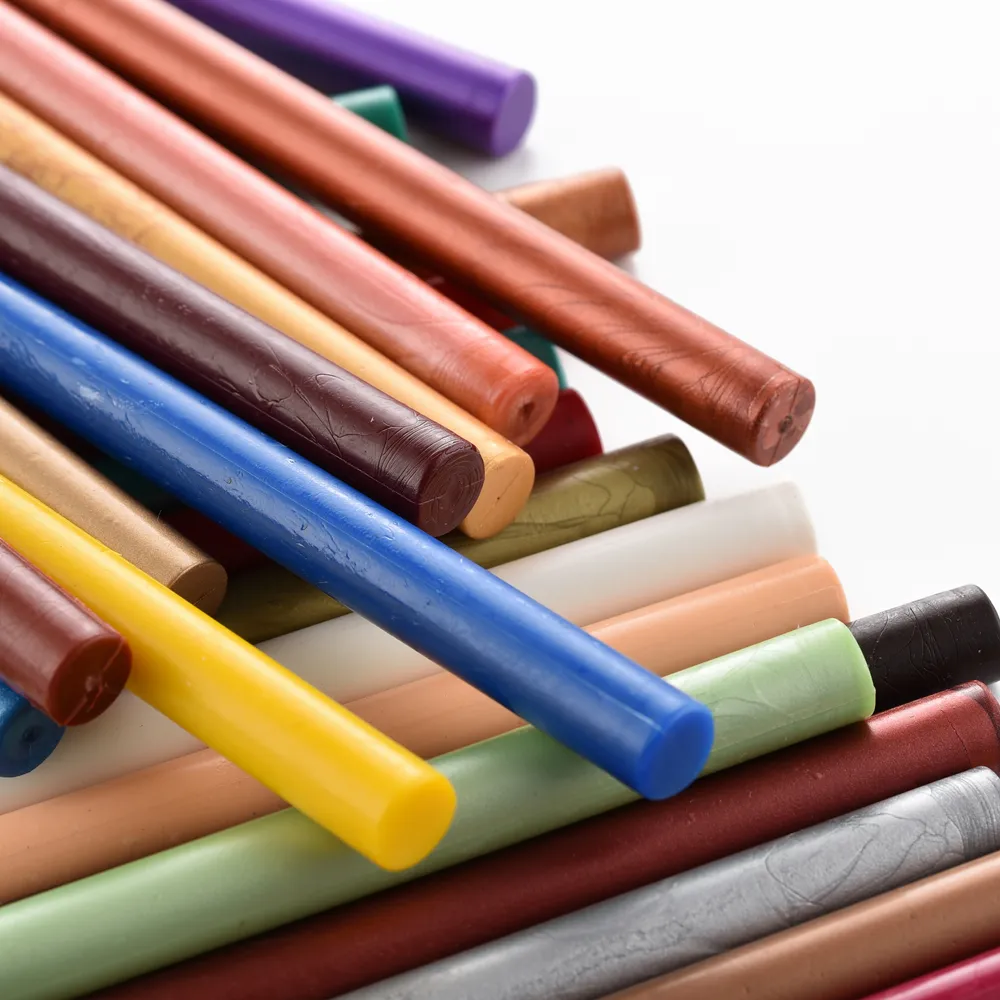 Beautiful 40 Colors Glue Gun Wax Sticks