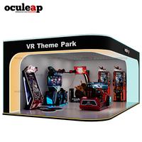 Parc à thème VR compact personnalisable de 40 mètres carrés, salle de jeux de réalité virtuelle, nouvelle aire de jeux intérieure pour enfants 2027, machine de jeu 4D