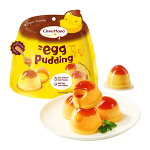 Clever Mama 115g Gelatina y Pudín con Sabor a Huevo Caramelo para Camping - Product Image 1