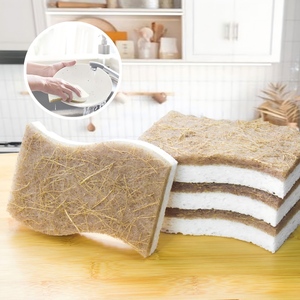 Spugna Ecologica in Cellulosa Biodegradabile Naturale <span class=keywords><strong>per</strong></span> Pulizia Cucina e Lavaggio <span class=keywords><strong>Piatti</strong></span> - Product Image 5