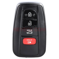 Clé télécommande intelligente universelle Autel IKEYTY8A3AL/IKEYTY8A3BL/IKEYTY8A4AL 3B/4B pour utilisation avec clé intelligente KM100 IM508 IM608 Noir