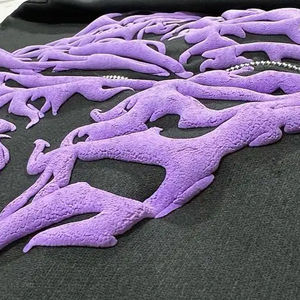 Sudaderas Extra Grandes para Hombre Diseñadas por el Fabricante, Logotipo Personalizado, Impresión Simple, MOQ Bajo, Precio Económico, Sudaderas con Estampado Puff para Hombre - Product Image 2