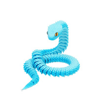 Figurine de vipère articulée en verre, modèle animal luminescent, cadeau de maternité et d'anniversaire, artisanat unisexe original