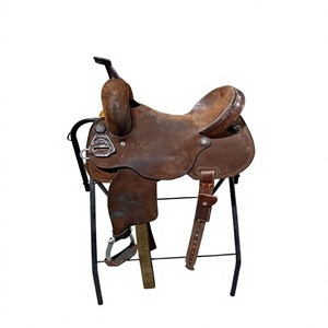 Silla de Montar de Cuero Genuino Estilo Vintage para Carreras, Precio de Venta, Diseños Duraderos y Personalizables, Silla Inglesa Último Modelo BS International - Product Image 1