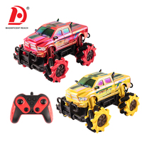 Camioneta Todoterreno 4x4 a Control Remoto con Giro de 360 Grados, Auto de Carreras con Control Remoto 2.4G Recargable, Juguete para Niños