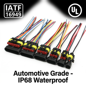 Комплект для подключения усилителя Customamplifierwiring: Медный кабель с оплеткой из PTFE и нейлона для автомобилей, бытовой техники, компьютеров, мотоциклов, класс защиты IP66 - Product Image 2