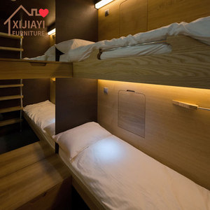 Pod de Couchage Moderne en Bois : Capsule Hôtel, <span class=keywords><strong>Lit</strong></span> <span class=keywords><strong>Superposé</strong></span> et Module d'Aéroport - Product Image 6