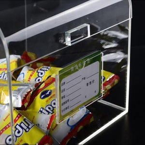 Rõ Ràng Acrylic Bỏng Ngô Thùng Kẹo Nut Acrylic Số Lượng Lớn Thực Phẩm Hiển Thị <span class=keywords><strong>Dispenser</strong></span> - Product Image 2