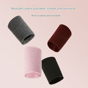 Toptan 2025 sıcak satış % 100% pamuk spor bilekliği nefes ter bandı elastik erkekler için hafif ince özel LOGO bilek desteği - Product Image 3