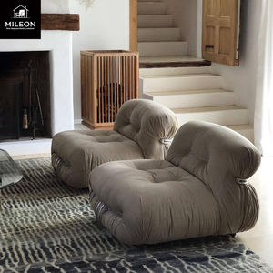 Canapé modulaire nordique adapté aux appartements, hôtels, halls et salons, canapé en denim confortable, moderne et minimaliste - Product Image 4