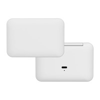 Portable Double Face De Table Cosmétique Miroir Loupe Dimmable 3 Couleur LED Éclairage Carré Écran Tactile Miroir De Maquillage