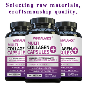 Aeglewell Özel Marka Organik Kolajen Peptit Kapsülleri Hidrolize Tip I III Cilt Saç Tırnak Destekleyici Takviye OEM - Product Image 2