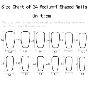 Uñas Postizas Francesas en Forma de T, Diseño de Estrellas y Diamantes Dulces y Modernos, 24 Piezas, Color <span class=keywords><strong>Rosa</strong></span> Nude Degradado, <span class=keywords><strong>Rosa</strong></span> Mariposa - Product Image 5