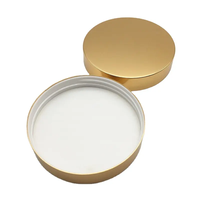 Bouchon de bouteille à large ouverture 89 mm, doré brillant, bouchon à vis 89/400 pour pot en plastique